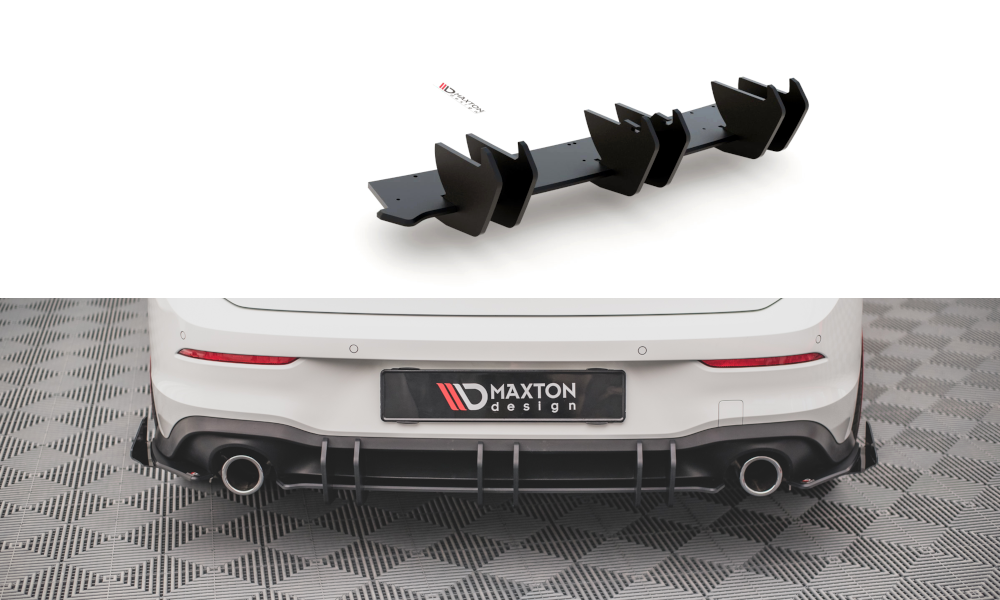 Maxton Design Robuste Racing Heckschürze V.2 für Volkswagen Golf 8 GTI