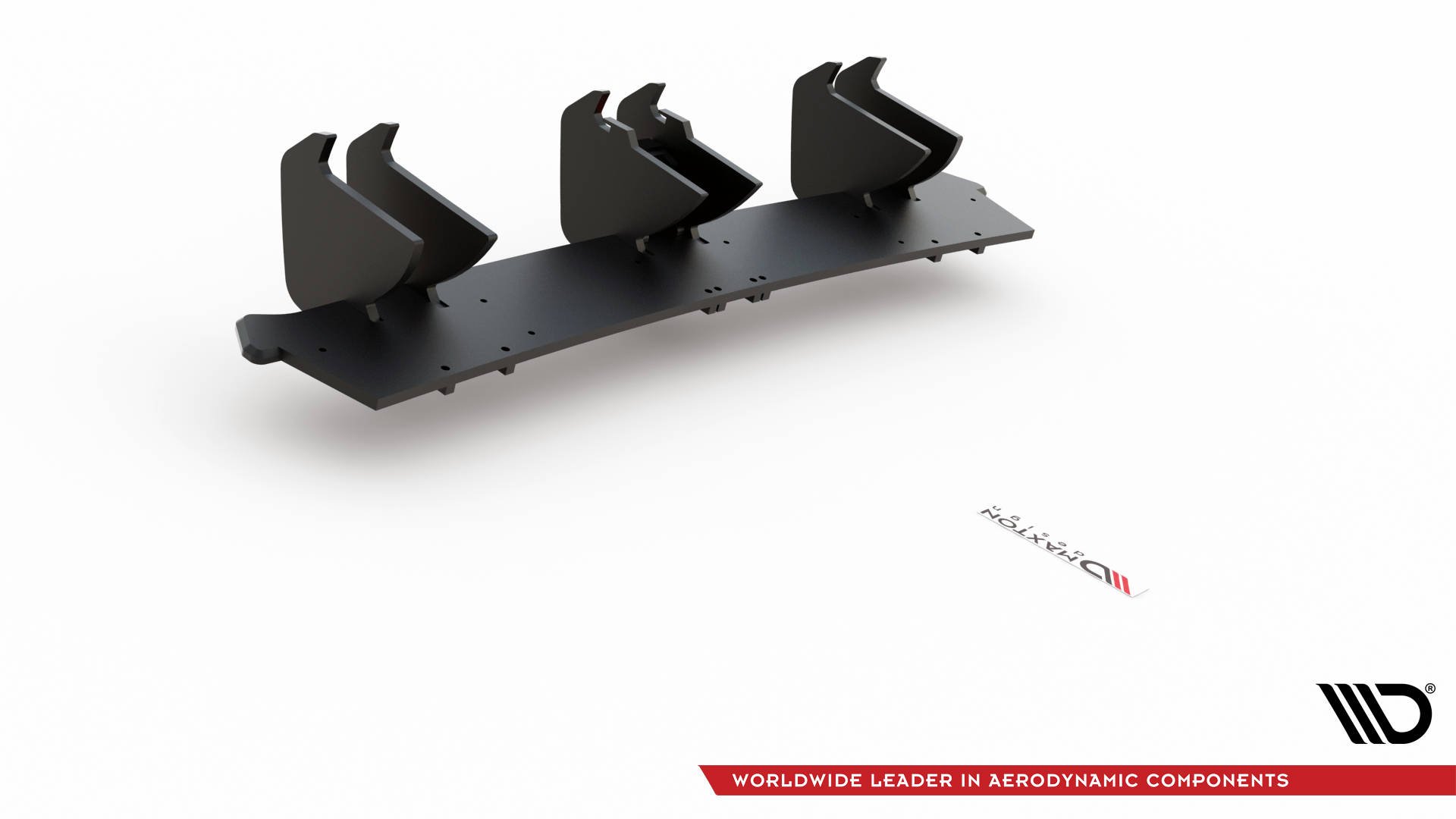 Maxton Design Robuste Racing Heckschürze V.2 für Volkswagen Golf 8 GTI