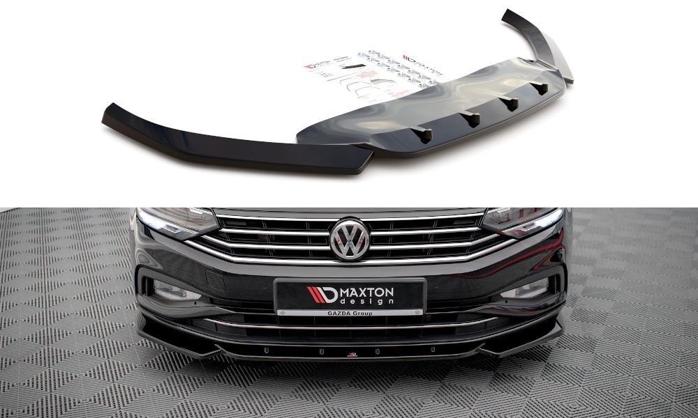 Maxton Design Front Ansatz V.1 für Volkswagen Passat B8 Facelift schwarz Hochglanz Maxton Design Front Ansatz V.1 für Volkswagen Passat B8 Facelift schwarz Hochglanz