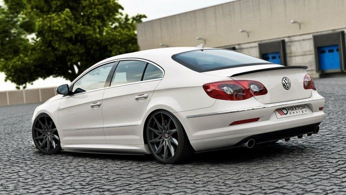 Maxton Design Spoiler CAP für VW Passat CC R36 RLINE schwarz Hochglanz Maxton Design Spoiler CAP für VW Passat CC R36 RLINE schwarz Hochglanz
