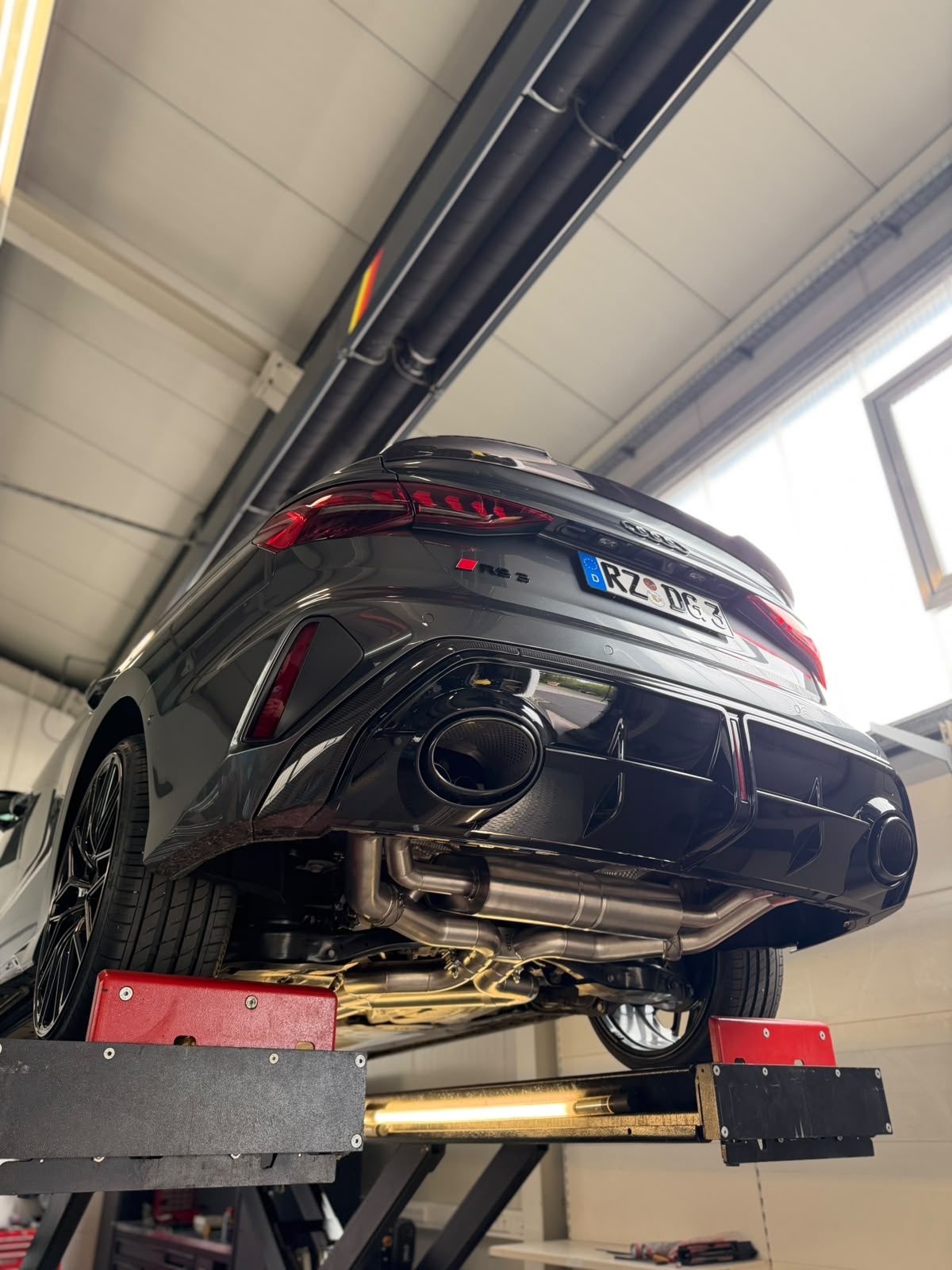 DTH REAPER V5 Audi RS3 8Y (GY) Doppelflutiger Klappenauspuff